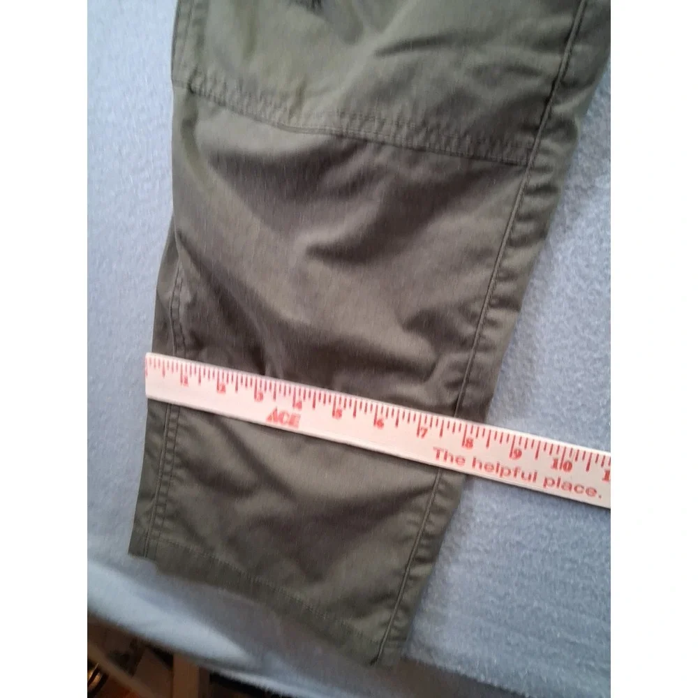 5.11 Tactical Pants Men's 36x34‎ Double Knee Cargo Elastic Waist Green - Picture 5 of 13